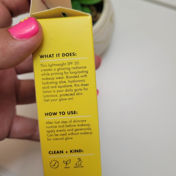 ELF Skincare Elf Whoa Glow Spf Sunscreen And Make Up Primer Poshmark